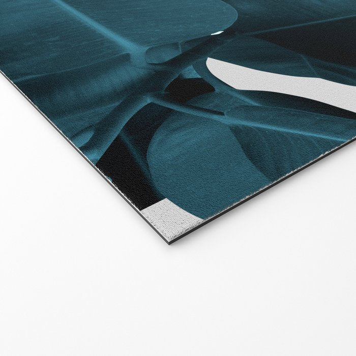 Blush & Blue Leaves Welcome Mat Gallery Image 2