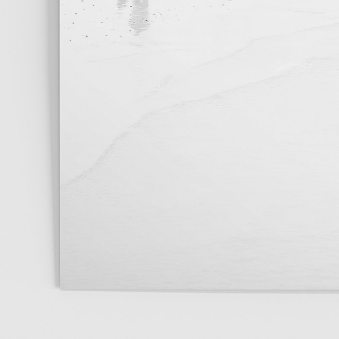 Black and White Beach - People - Minimal Beach - Ocean - Sea Travel photography Poster Gallery Image 3