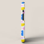 Colorful abstract organic shape art pattern iPhone Case Gallery Image 2