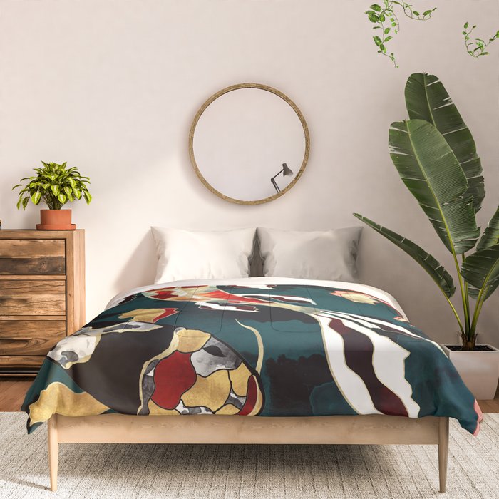 Metallic Koi Comforter Gallery Image 3