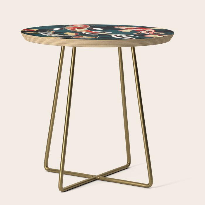 Metallic Koi Side Table Gallery Image 1