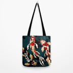 Metallic Koi Tote Bag Gallery Image 2