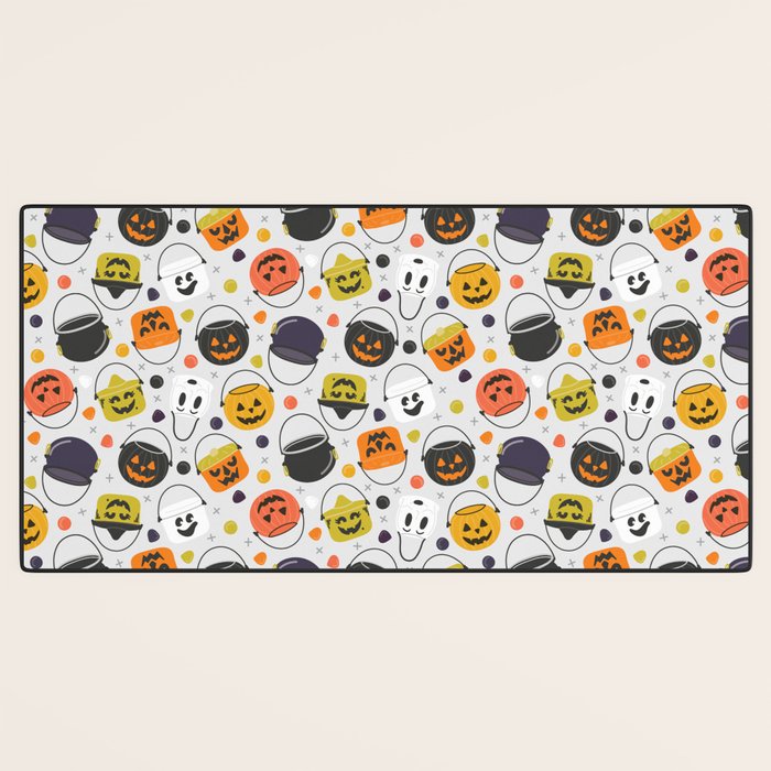 Halloween Candy Buckets Desk Mat Gallery Image 3