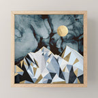 Midnight Peaks Mini Art Print Gallery Image 1