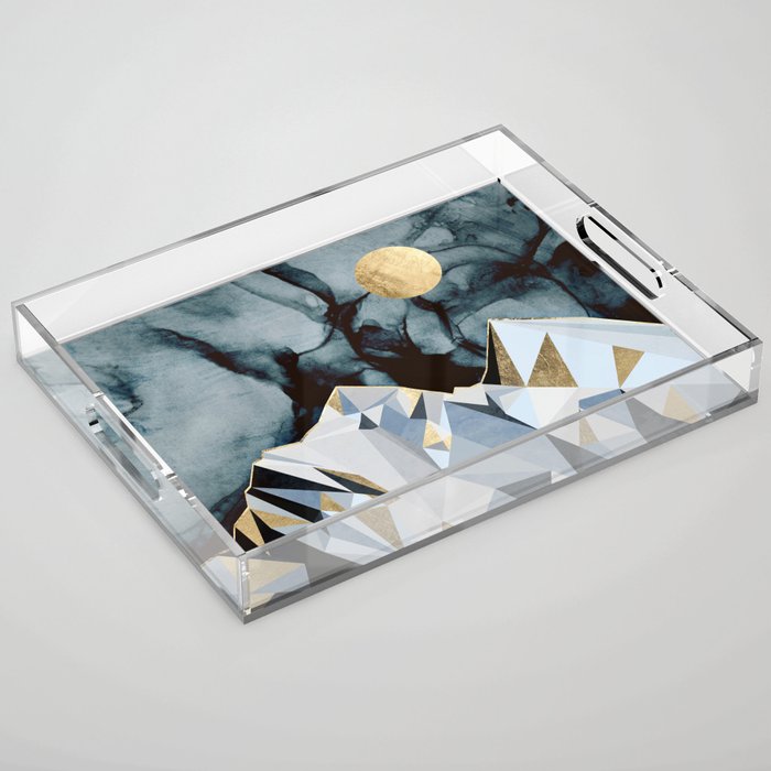 Midnight Peaks Acrylic Tray Gallery Image 1