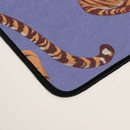 Tigers - Very Peri Desk Mat Gallery Image 4