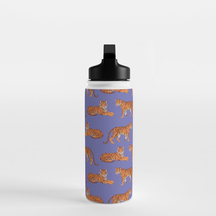 Tigers - Very Peri Water Bottle Gallery Image 3