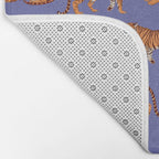 Tigers - Very Peri Bath Mat Gallery Image 2