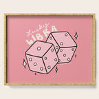 Libra Dice Serving Tray Gallery Image 1