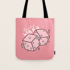Libra Dice Tote Bag Gallery Image 1