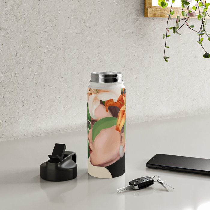 Floral Serenity Water Bottle Gallery Image 4
