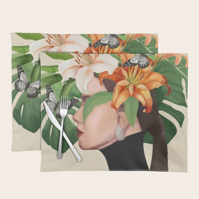 Floral Serenity Placemat Gallery Image 1