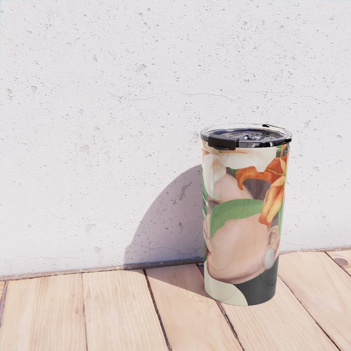 Floral Serenity Travel Mug Gallery Image 4