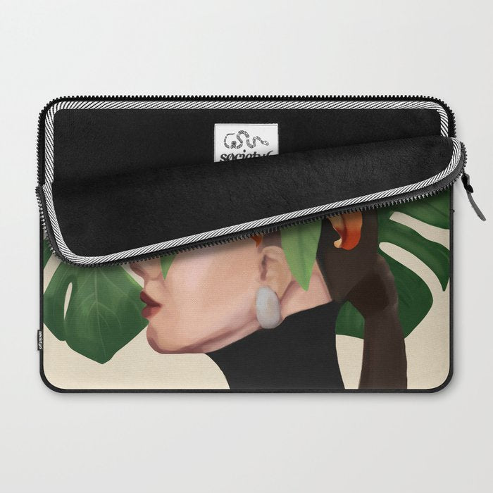 Floral Serenity Laptop Sleeve Gallery Image 2