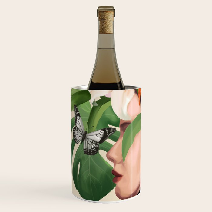 Floral Serenity Wine Chiller Gallery Image 2