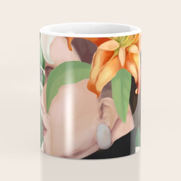 Floral Serenity Coffee Mug Gallery Image 4