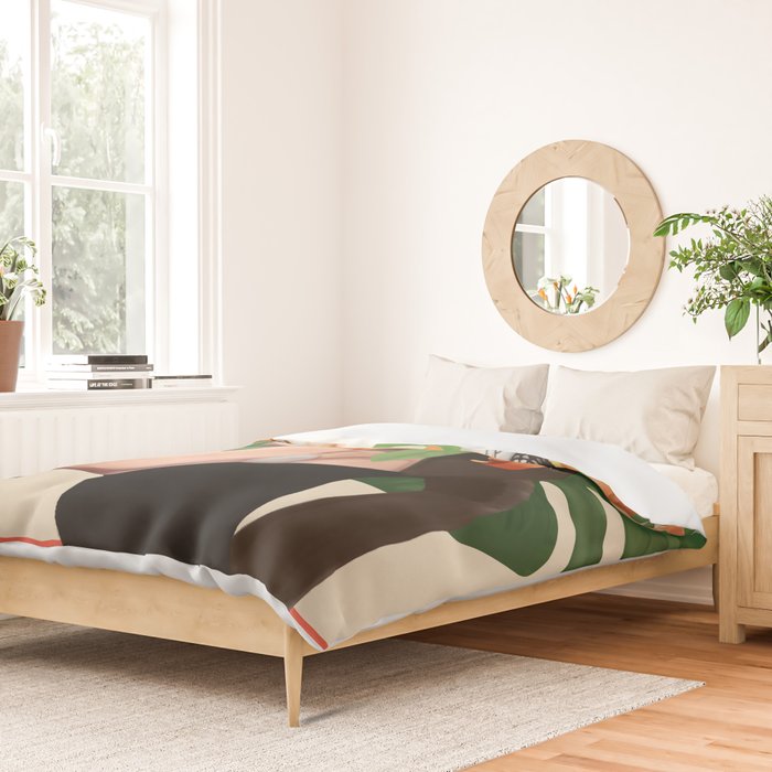 Floral Serenity Duvet Cover Gallery Image 2