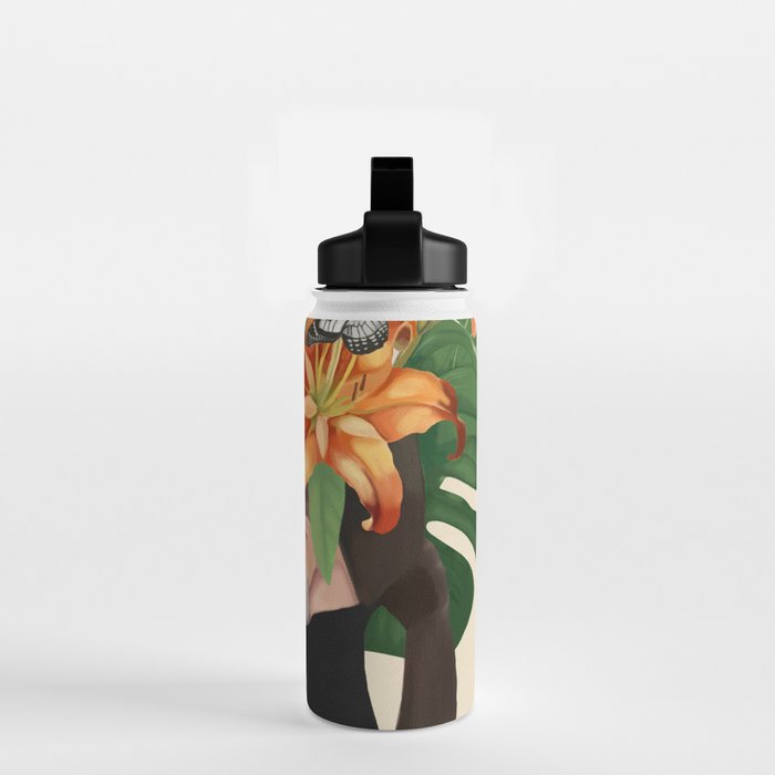 Floral Serenity Water Bottle Gallery Image 2