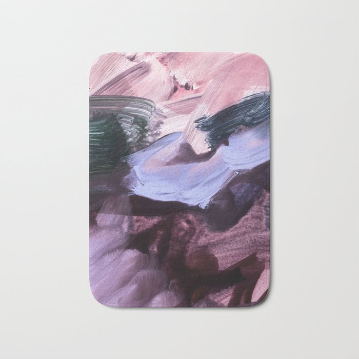 abstract painting VII Bath Mat Gallery Image 1