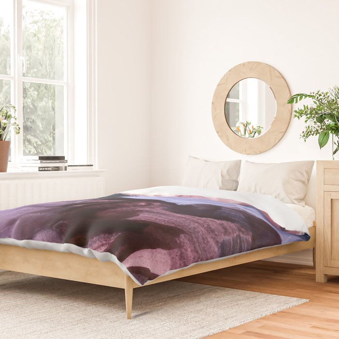 abstract painting VII Duvet Cover Gallery Image 2
