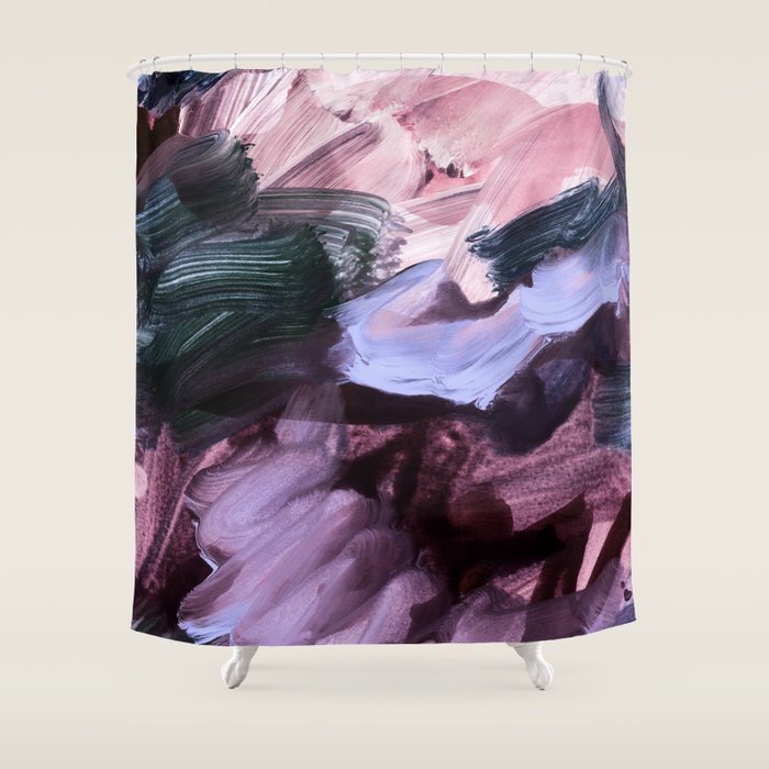 abstract painting VII Shower Curtain Gallery Image 1