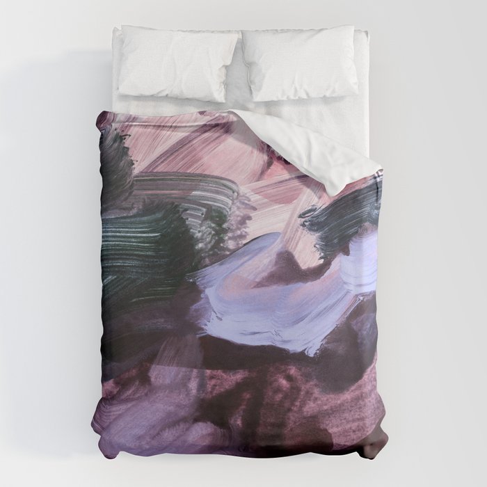 abstract painting VII Duvet Cover Gallery Image 1