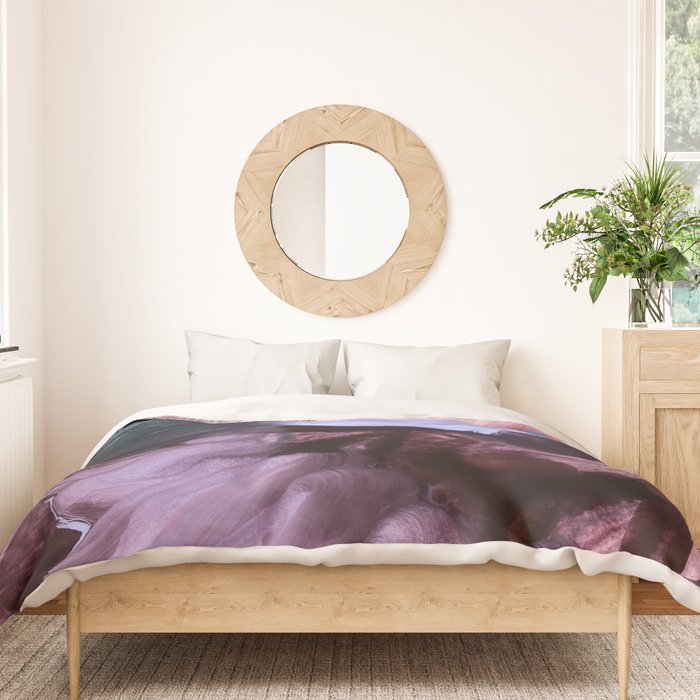 abstract painting VII Duvet Cover Gallery Image 3