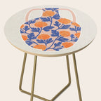 flowers and vase Side Table Gallery Image 2