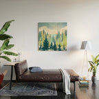 Summer View Wood Wall Art Gallery Image 2