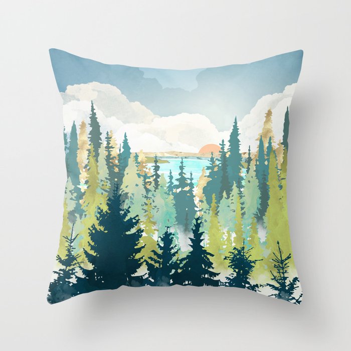 Summer View Throw Pillow Gallery Image 6