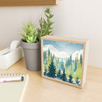 Summer View Mini Art Print Gallery Image 2