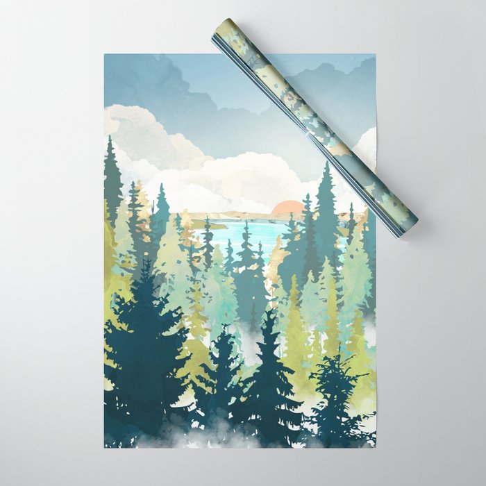 Summer View Wrapping Paper Gallery Image 1