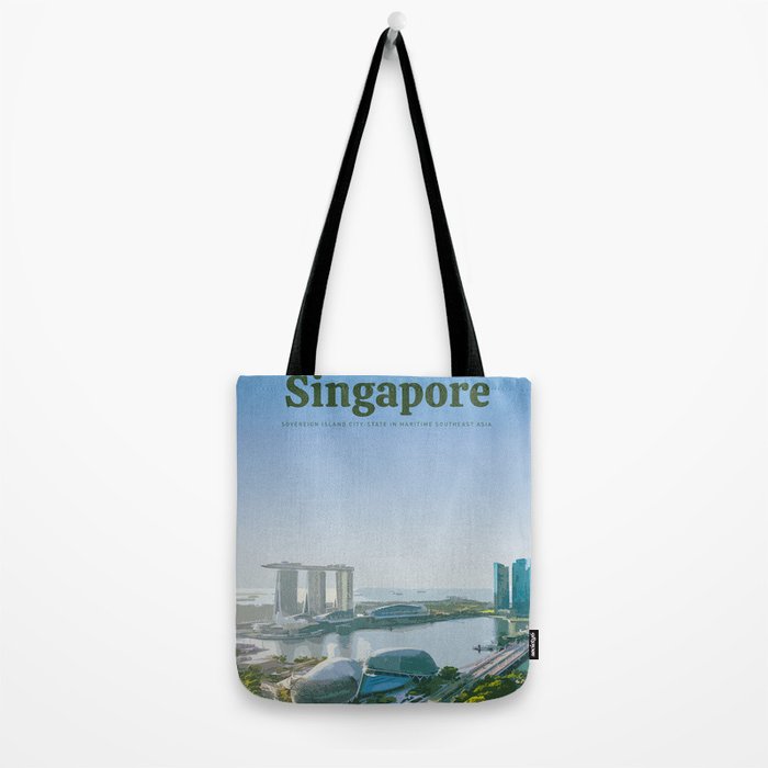 Visit Singapore Tote Bag Gallery Image 2