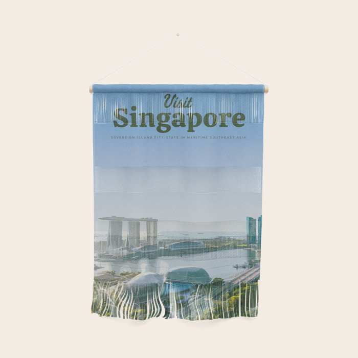 Visit Singapore Wall Hanging Gallery Image 1