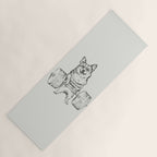 Corgi Lift Yoga Mat Gallery Image 1