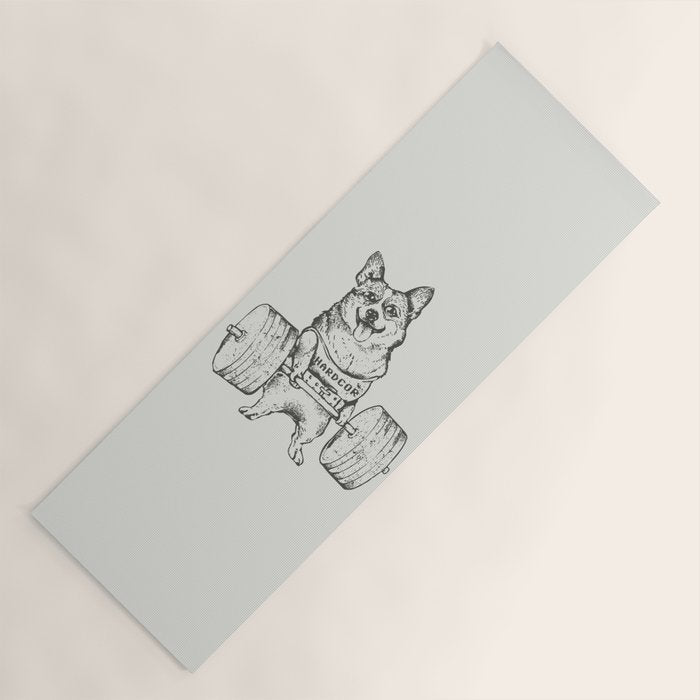 Corgi Lift Yoga Mat Gallery Image 1