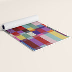 Futuristic Cyber Crossing Yoga Mat Gallery Image 2