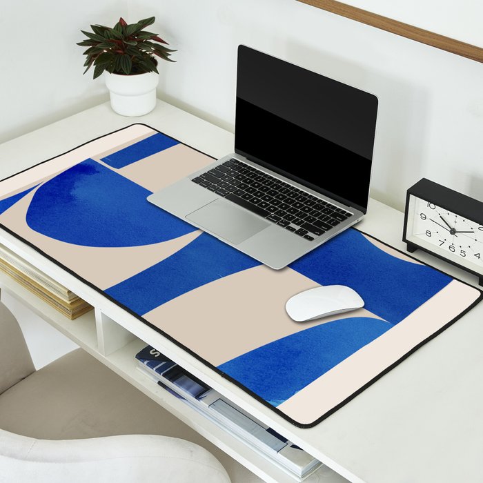 Minimal Geometric Shapes 229 Desk Mat Gallery Image 2