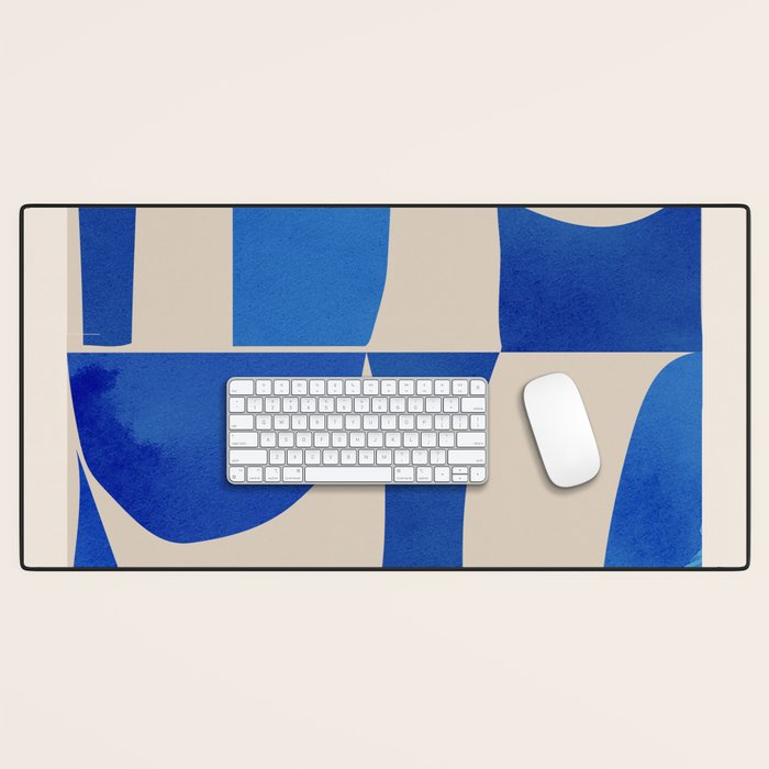Minimal Geometric Shapes 229 Desk Mat Gallery Image 1