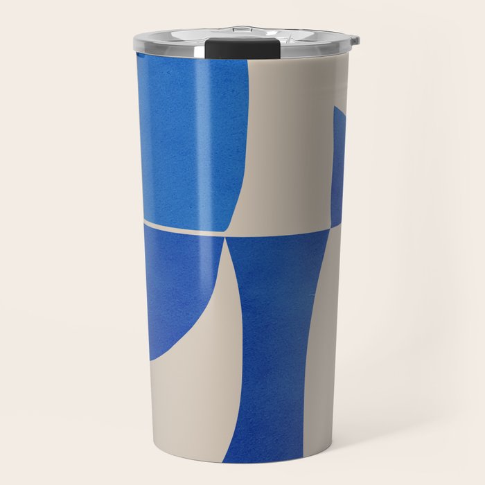 Minimal Geometric Shapes 229 Travel Mug Gallery Image 1
