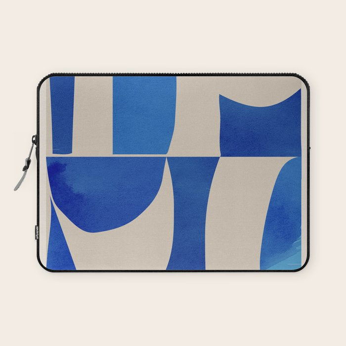 Minimal Geometric Shapes 229 Laptop Sleeve Gallery Image 1