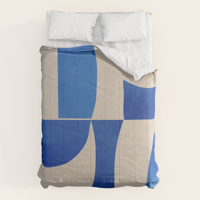Minimal Geometric Shapes 229 Comforter Gallery Image 6