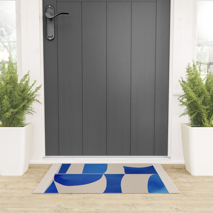 Minimal Geometric Shapes 229 Welcome Mat Gallery Image 3