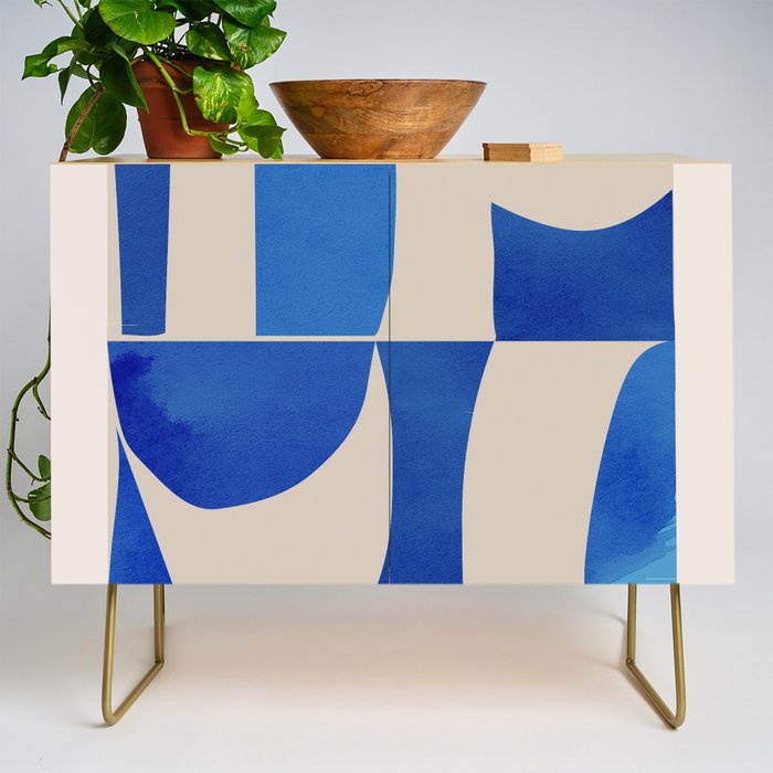 Minimal Geometric Shapes 229 Credenza Gallery Image 1