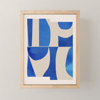 Minimal Geometric Shapes 229 Mini Art Print Gallery Image 1