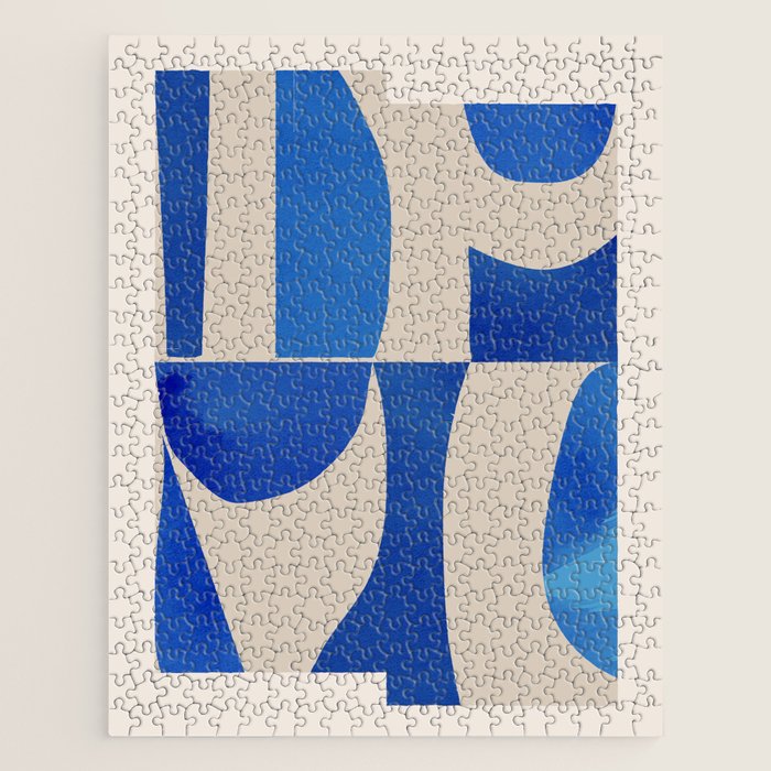 Minimal Geometric Shapes 229 Jigsaw Puzzle Gallery Image 1