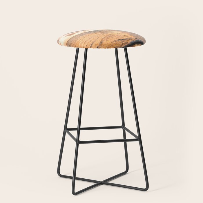 sunset sky over ocean - beach with sunset sky horizon Stool Gallery Image 1