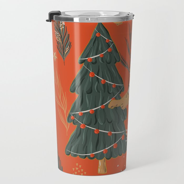 Tigers Christmas Travel Mug Gallery Image 3