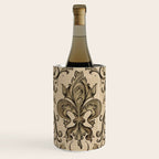 Vintage Fleur-de-lis ornament  Wine Chiller Gallery Image 1