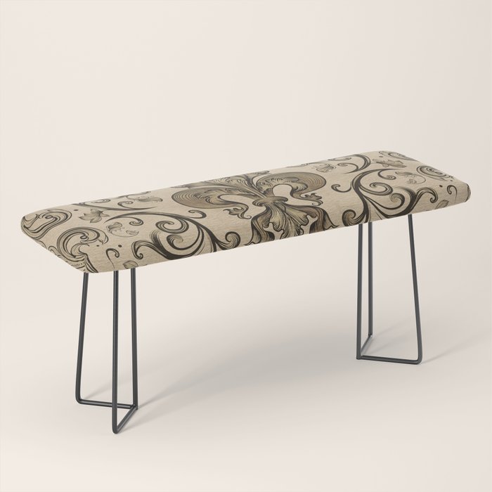 Vintage Fleur-de-lis ornament  Bench Gallery Image 1